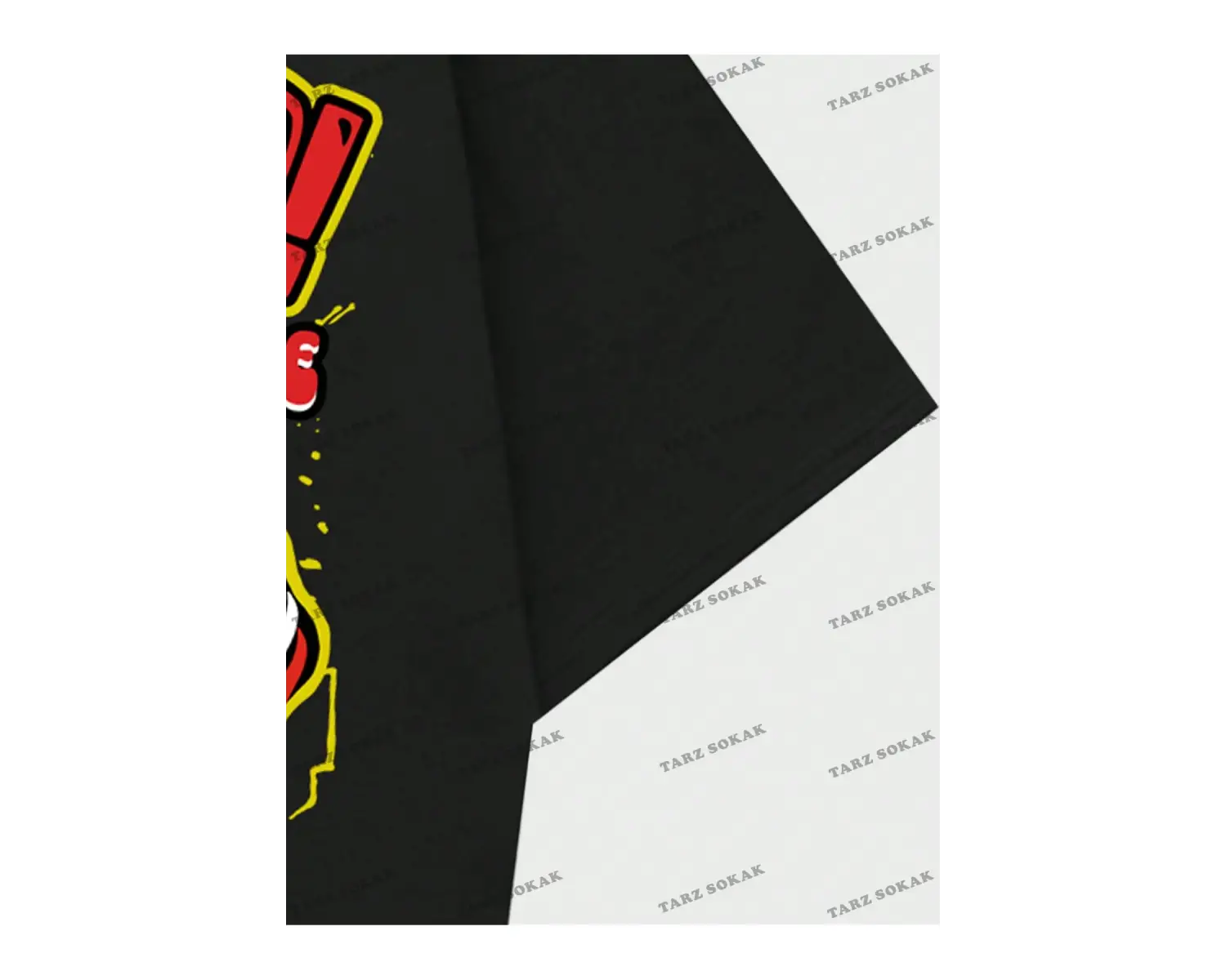 KOD Trend Street Life Erkek Karikatür & Slogan Grafikli Tişört