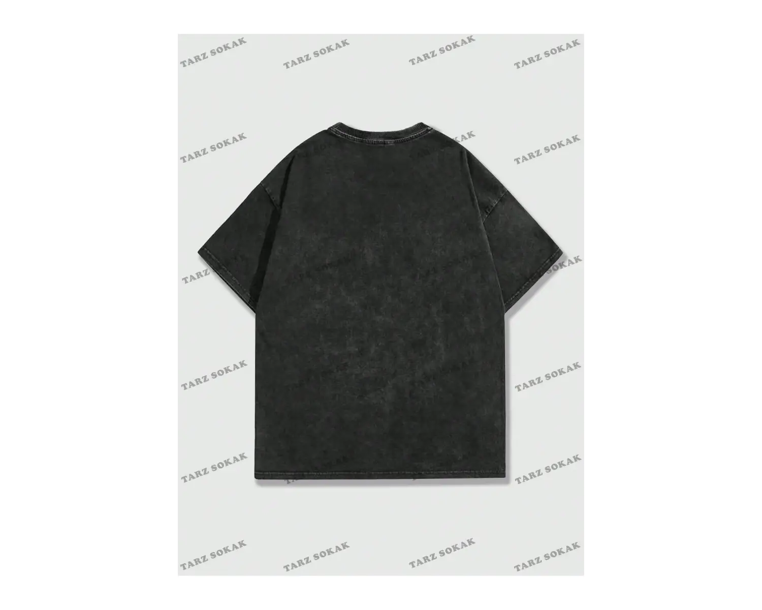 KOD Trend Street Life Erkek Mantar Ve Harf Baskılı T-shirt