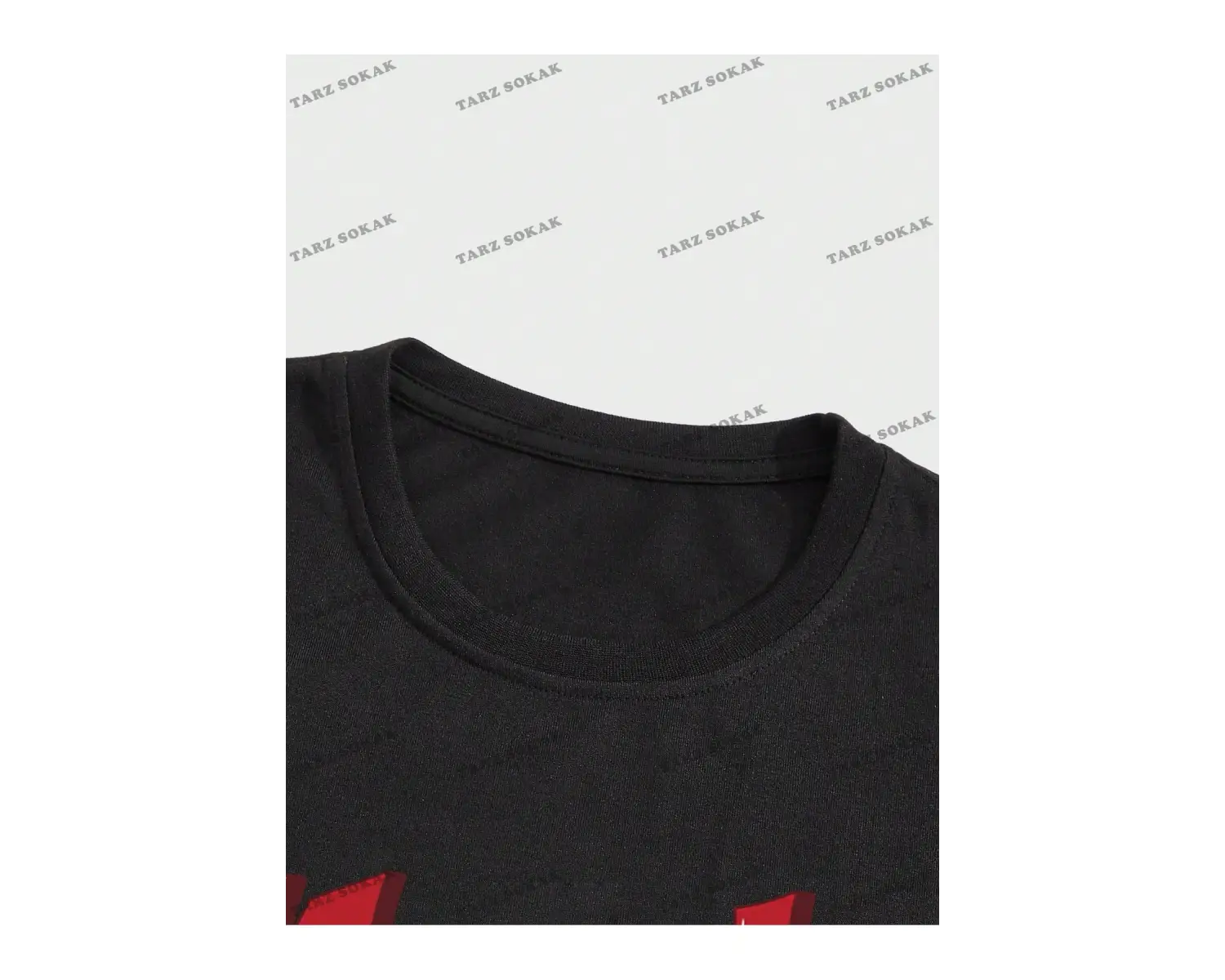 KOD Trend Street Life Erkek Melek ve Mektup Grafikli Tişört