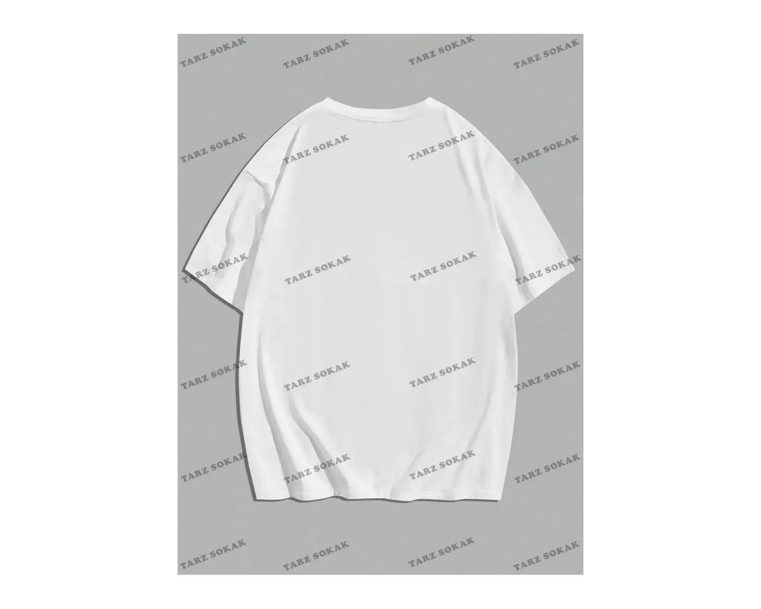 KOD Trend Street Life Erkek Pamuk Mektup ve Yıldız Grafikli Tişört