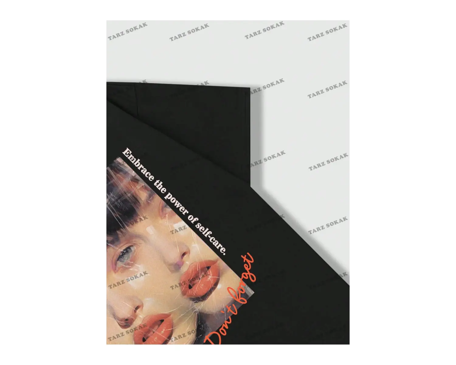 KOD Trend Street Life Erkek Portre Sokak Stili Kısa Kollu Tişört İlkbahar ve Yaz Aylarında Günlük