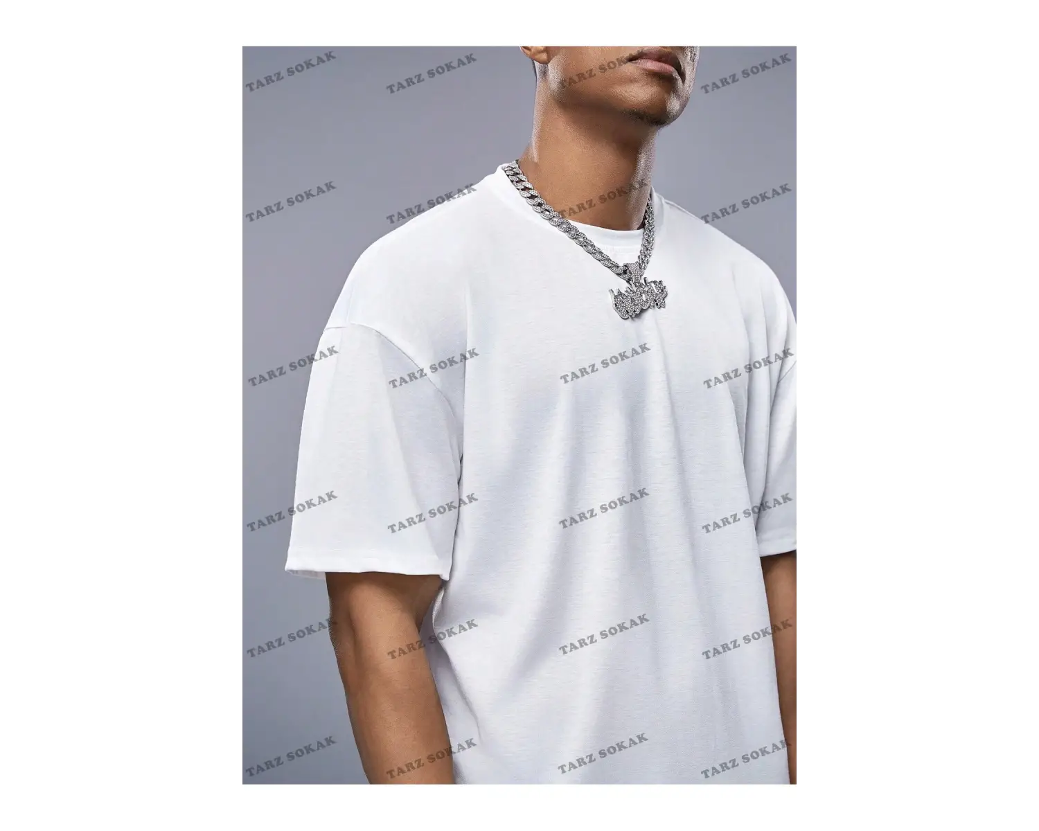 KOD Trend StreetEZ Oversize Sloganlı Grafik Erkek Tişört