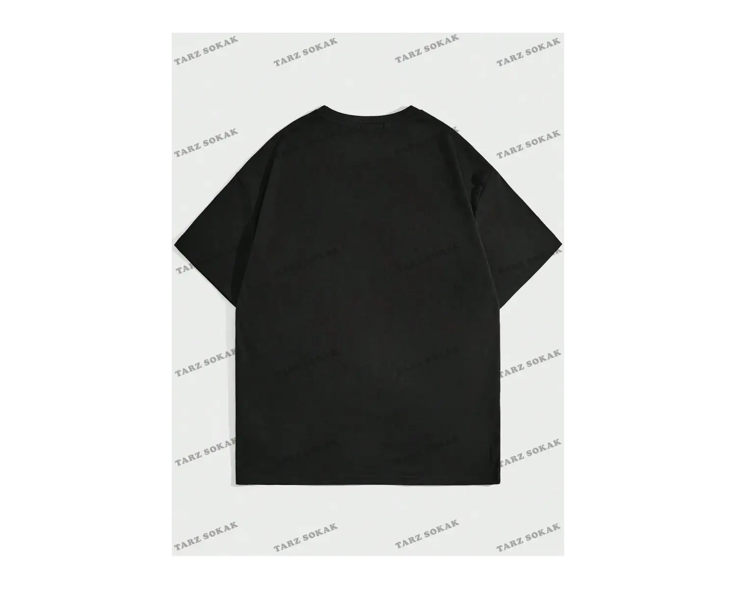 KOD Trend Yarasa Sada Erkek Komik Kedi Baskılı T-Shirt