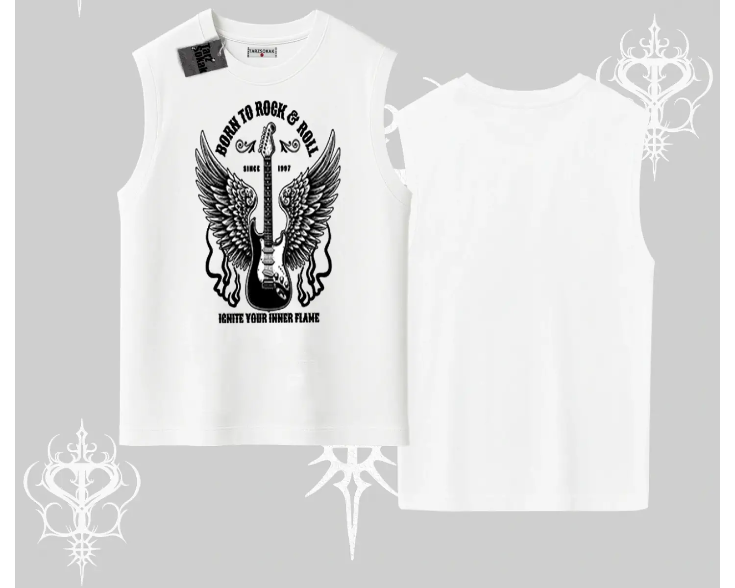 Kolsuz Tshirt Born to Rock Eternal Flame Legacy