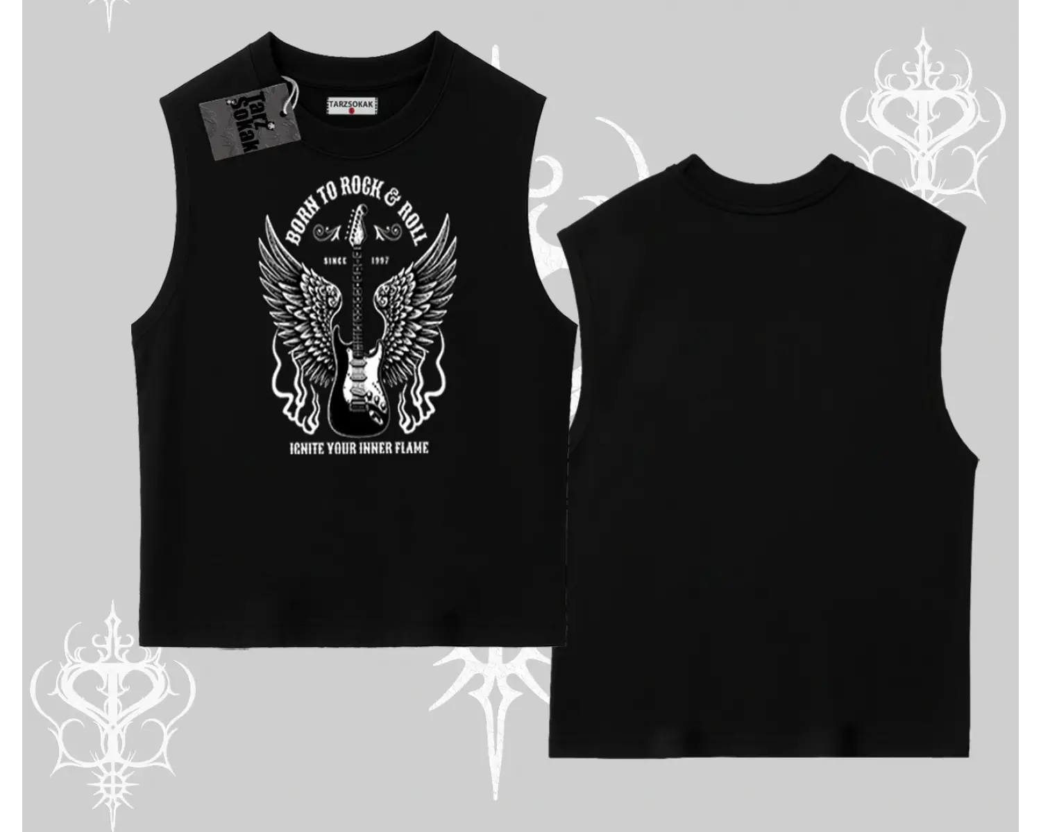 Kolsuz Tshirt Born to Rock Eternal Flame Legacy