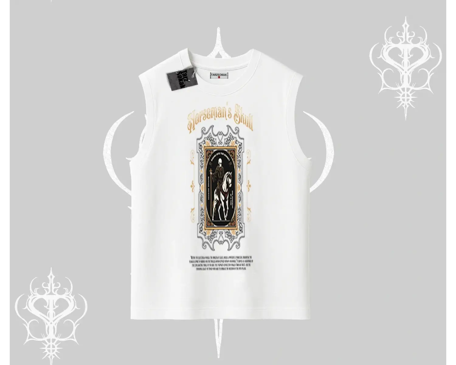 Kolsuz Tshirt Horseman’s Skull Dark Relic Street Legacy