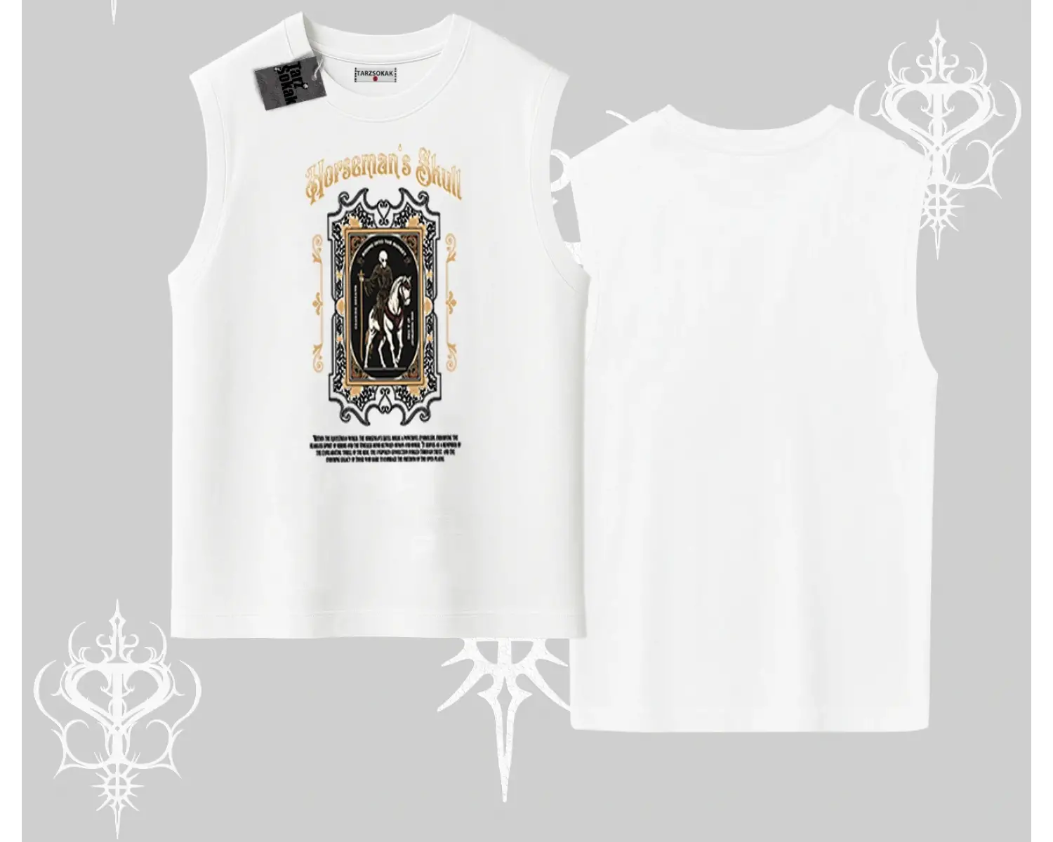 Kolsuz Tshirt Horseman’s Skull Dark Relic Street Legacy