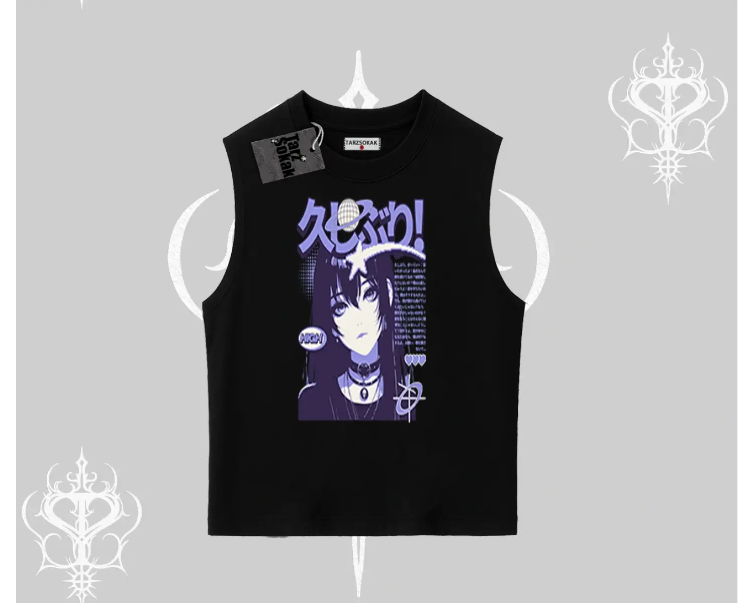 Kolsuz Tshirt Neo Tokyo Girl Y2K Street Anime Aesthetic