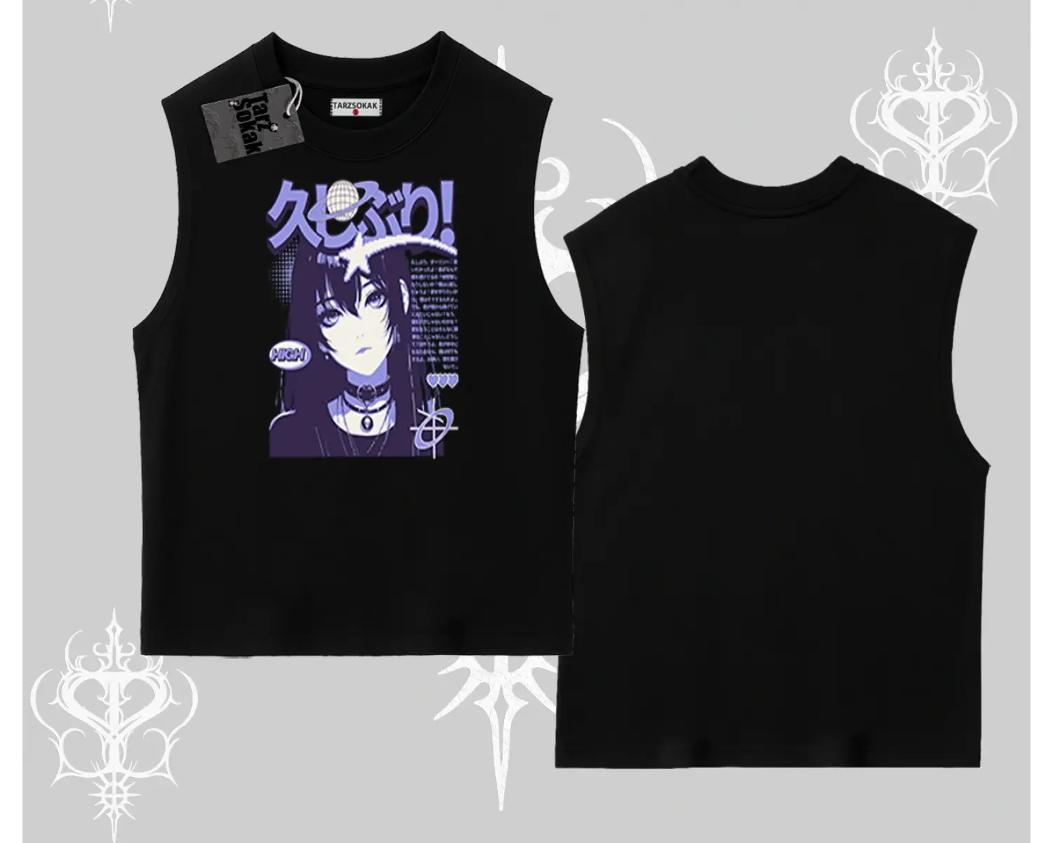 Kolsuz Tshirt Neo Tokyo Girl Y2K Street Anime Aesthetic