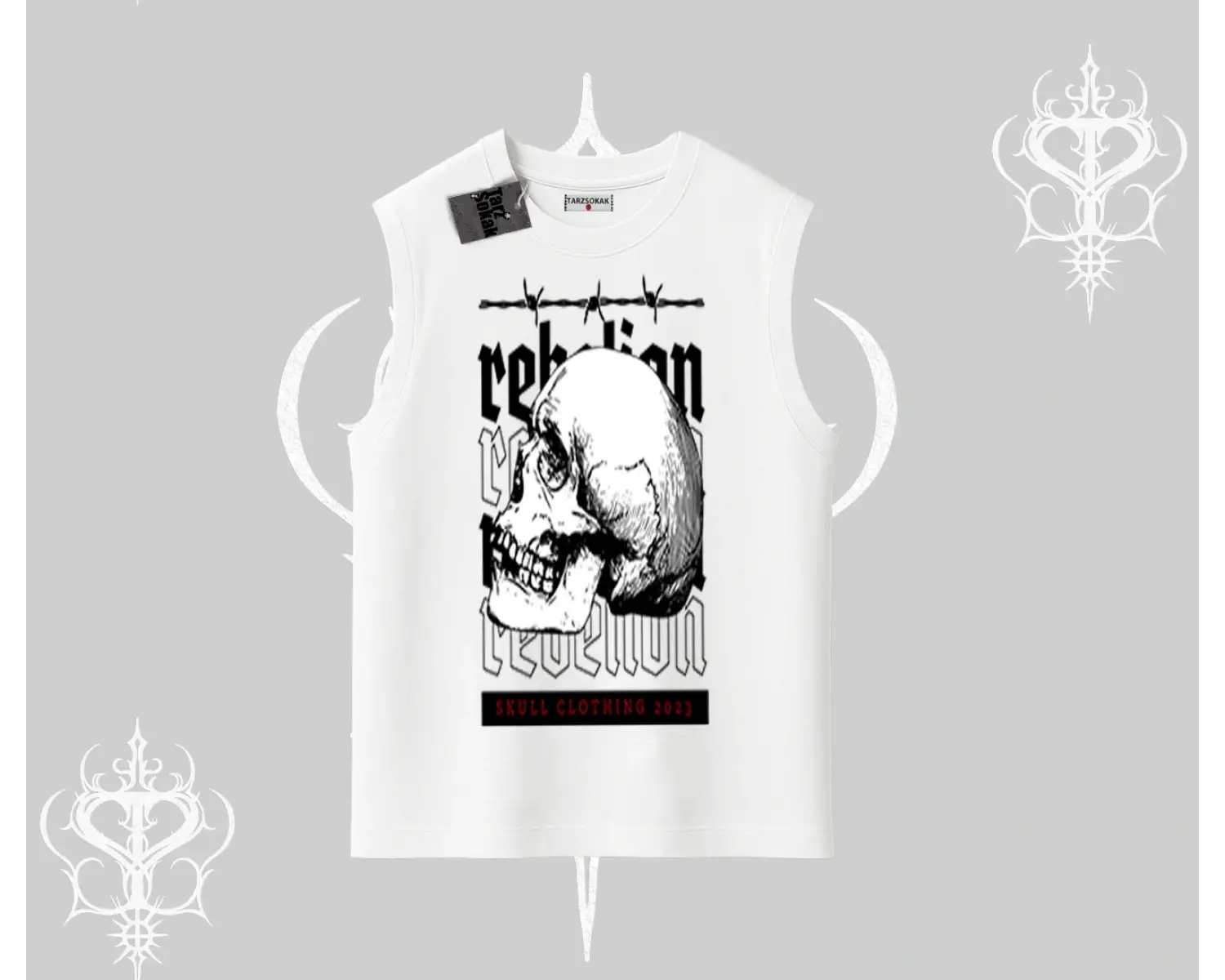 Kolsuz Tshirt Rebellion Skull Underground Street Legacy