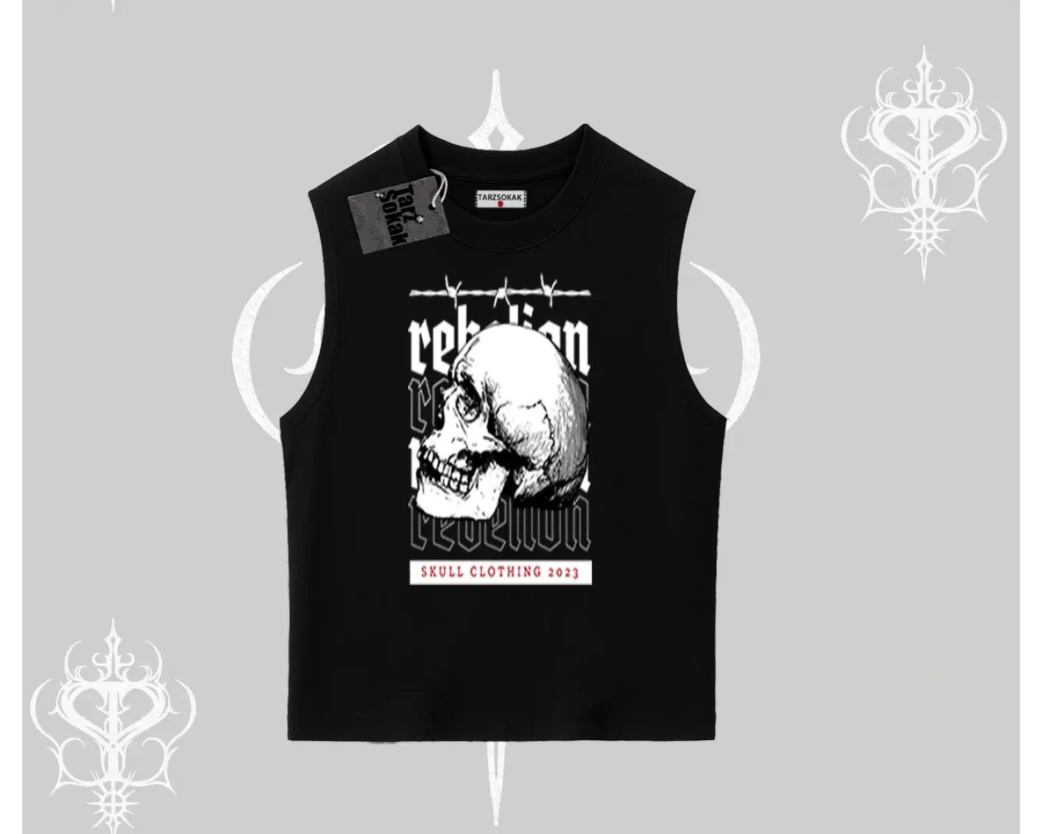 Kolsuz Tshirt Rebellion Skull Underground Street Legacy