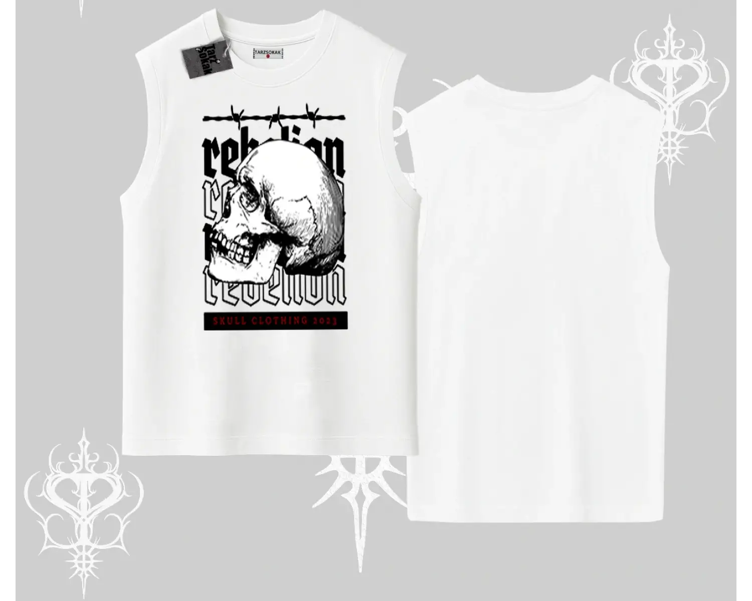 Kolsuz Tshirt Rebellion Skull Underground Street Legacy