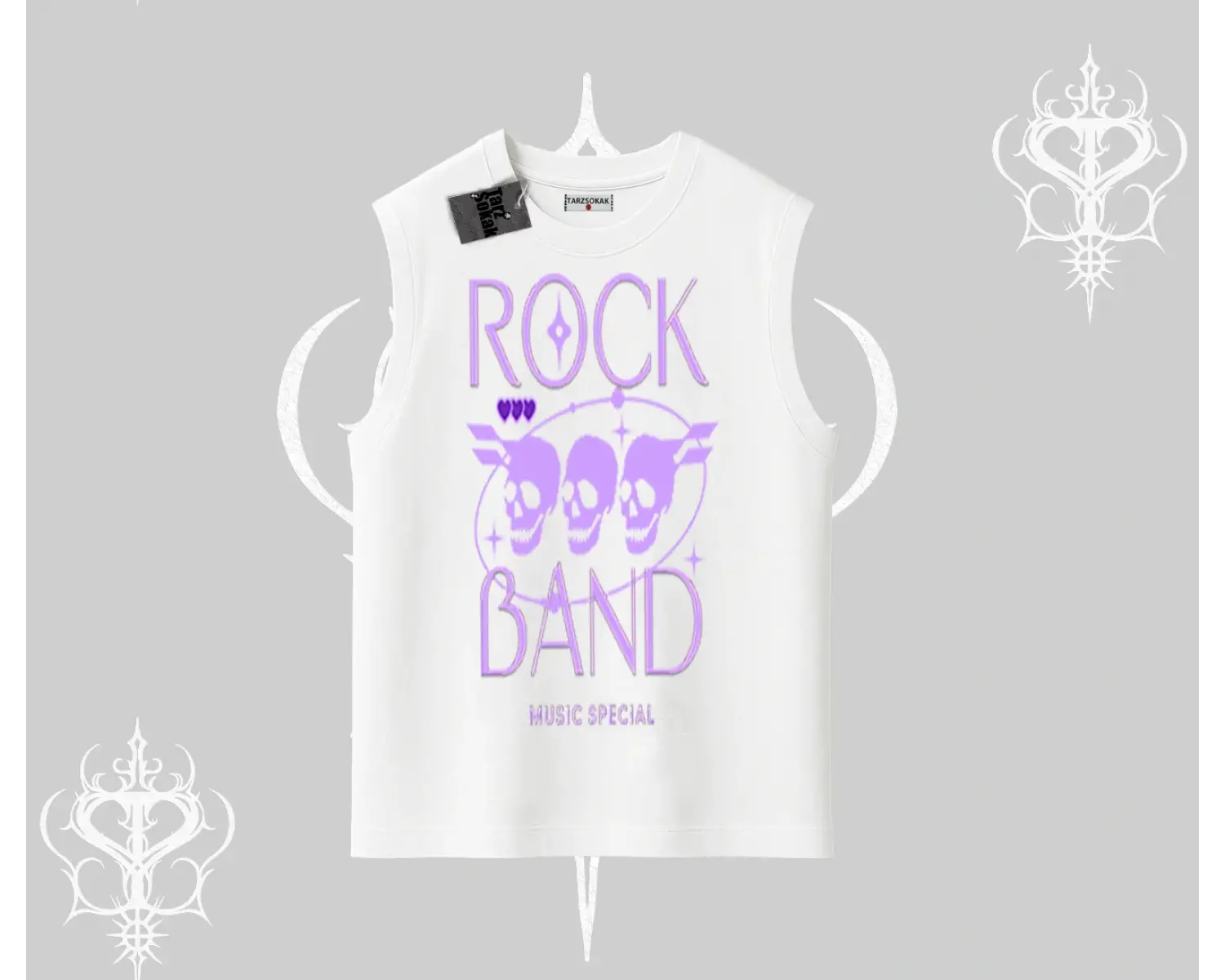 Kolsuz Tshirt Rock Band Street Noise Culture