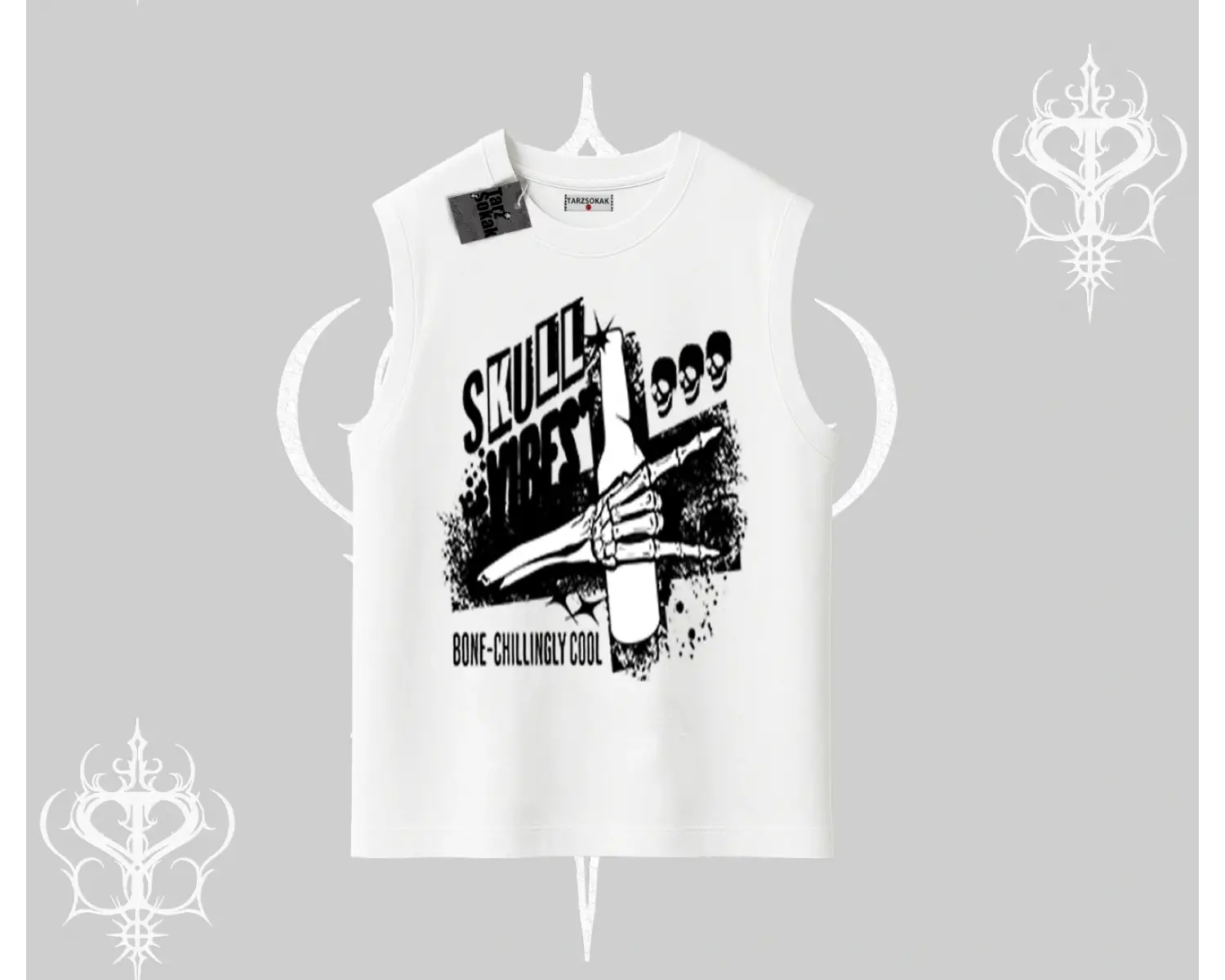 Kolsuz Tshirt Skull Impact Bone Chilling Street Icon