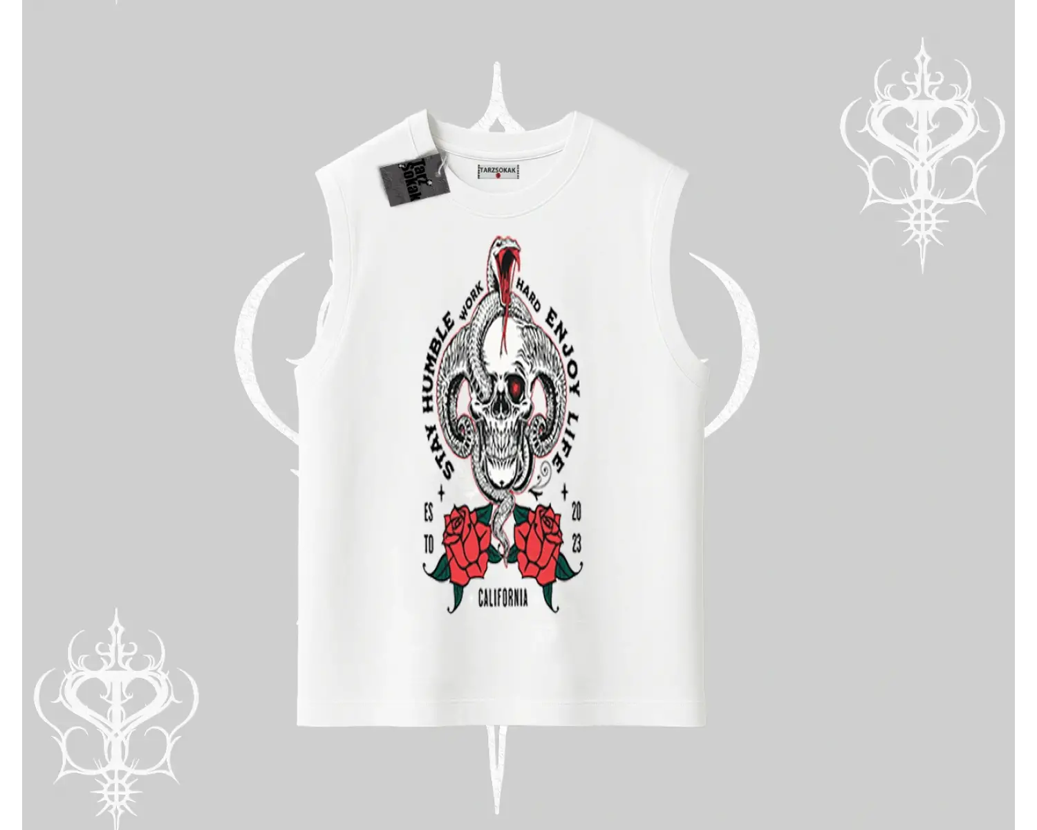 Kolsuz Tshirt Stay Humble Work Hard Enjoy Life