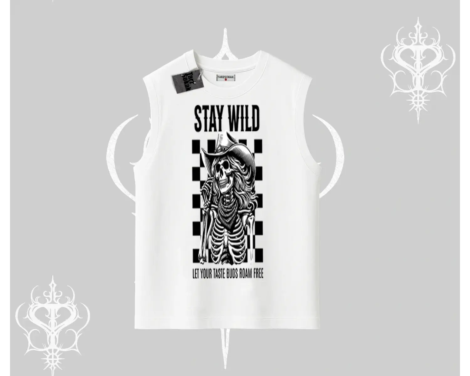 Kolsuz Tshirt Stay Wild Rock Spirit Urban Riot