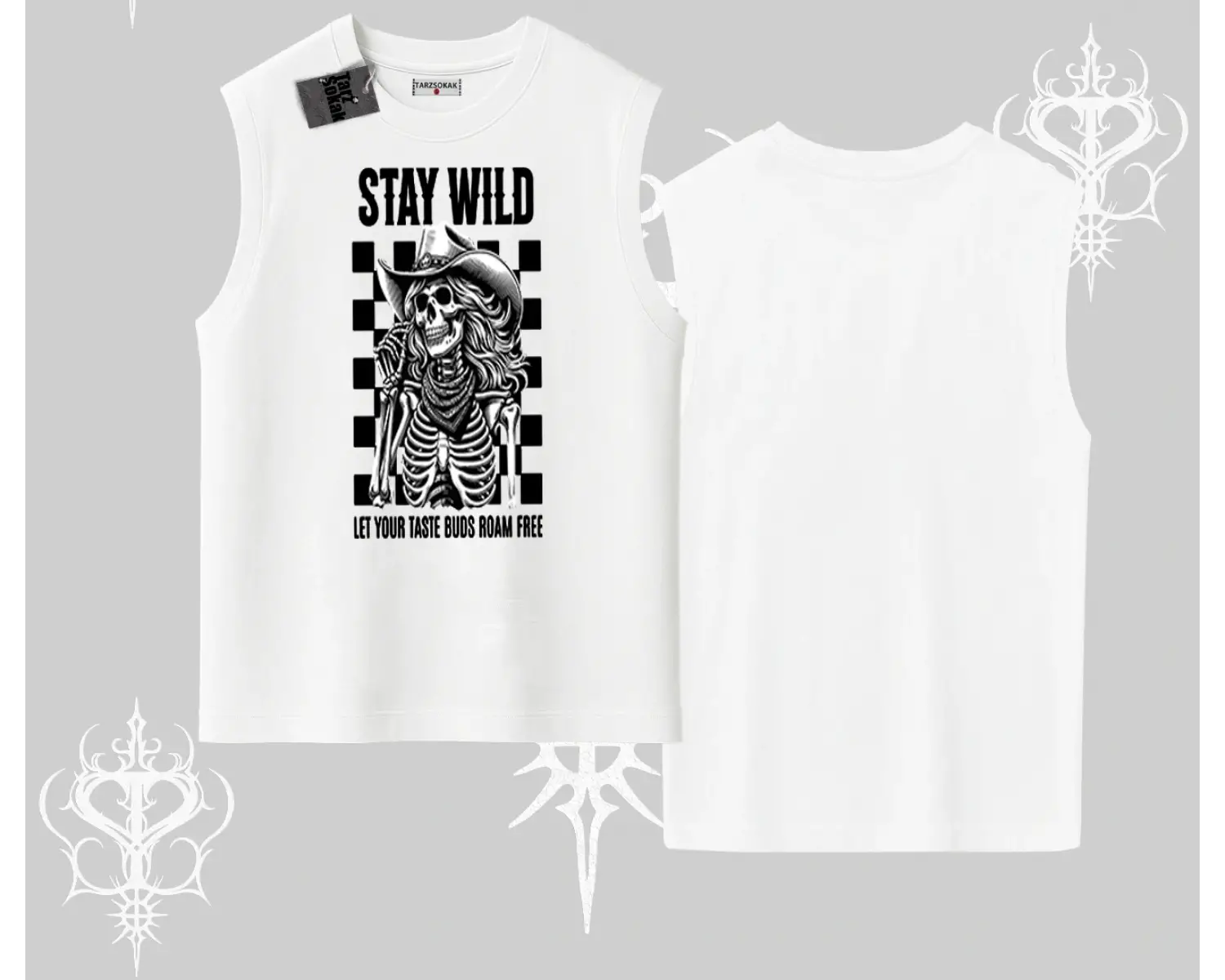 Kolsuz Tshirt Stay Wild Rock Spirit Urban Riot