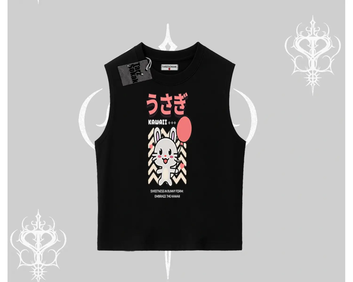 Kolsuz Tshirt Usagi Kawaii Cute Heart Energy