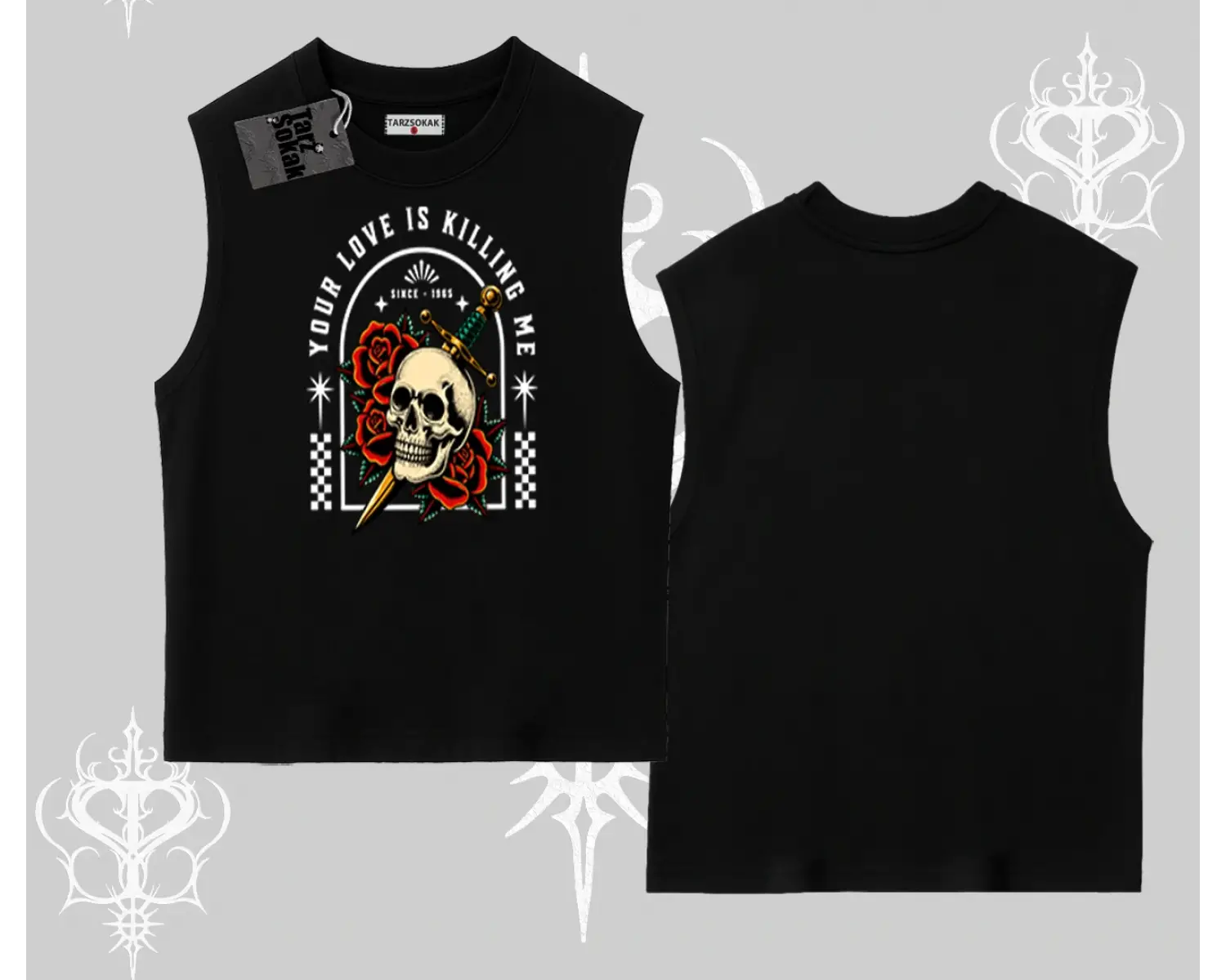 Kolsuz Tshirt Your Love Is Killing Me Dead Romance