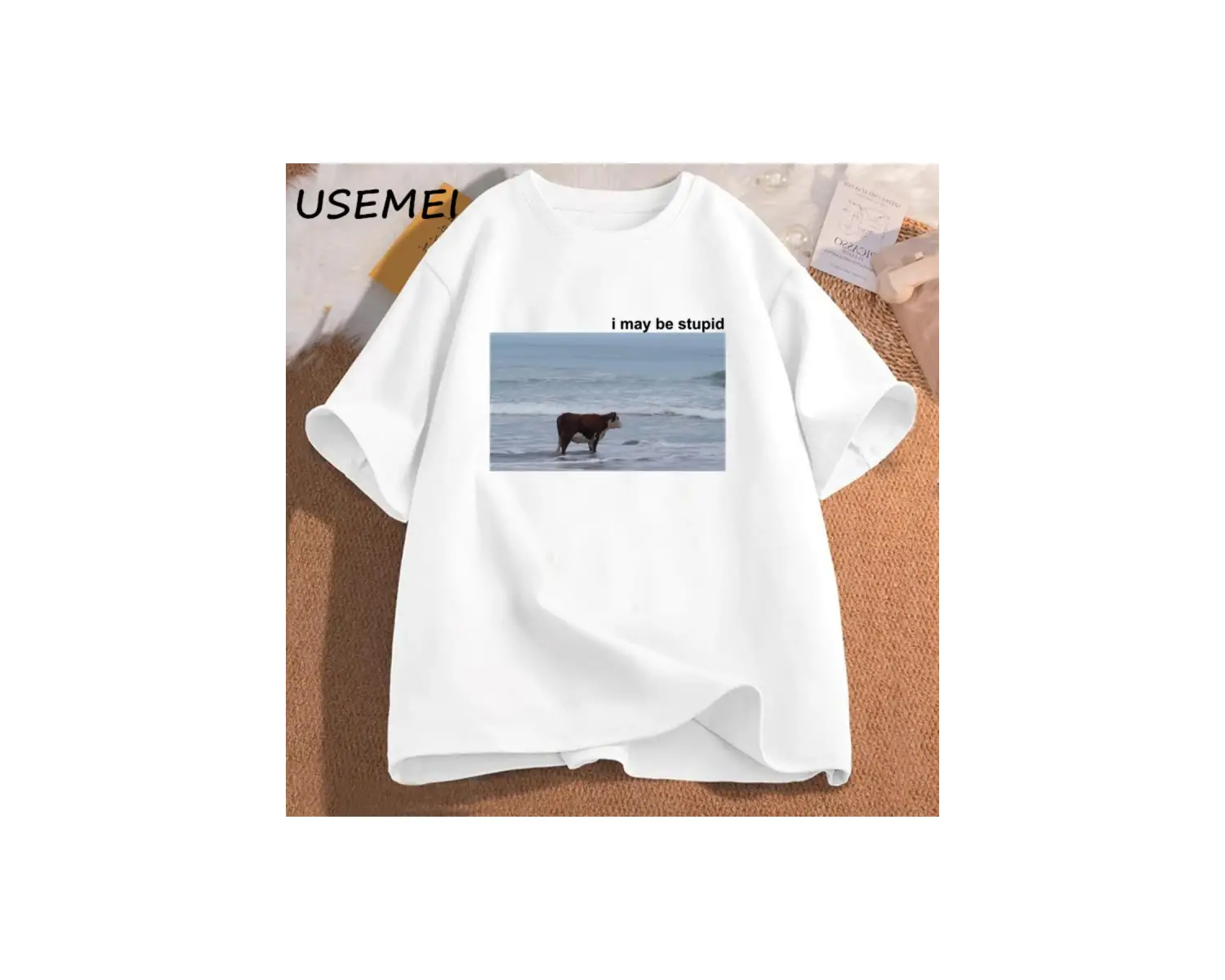 Komik kedi baskılı tişört sevimli Bubu Dudu Tshirt yaz pamuk kısa kollu Teekadın erke 2914