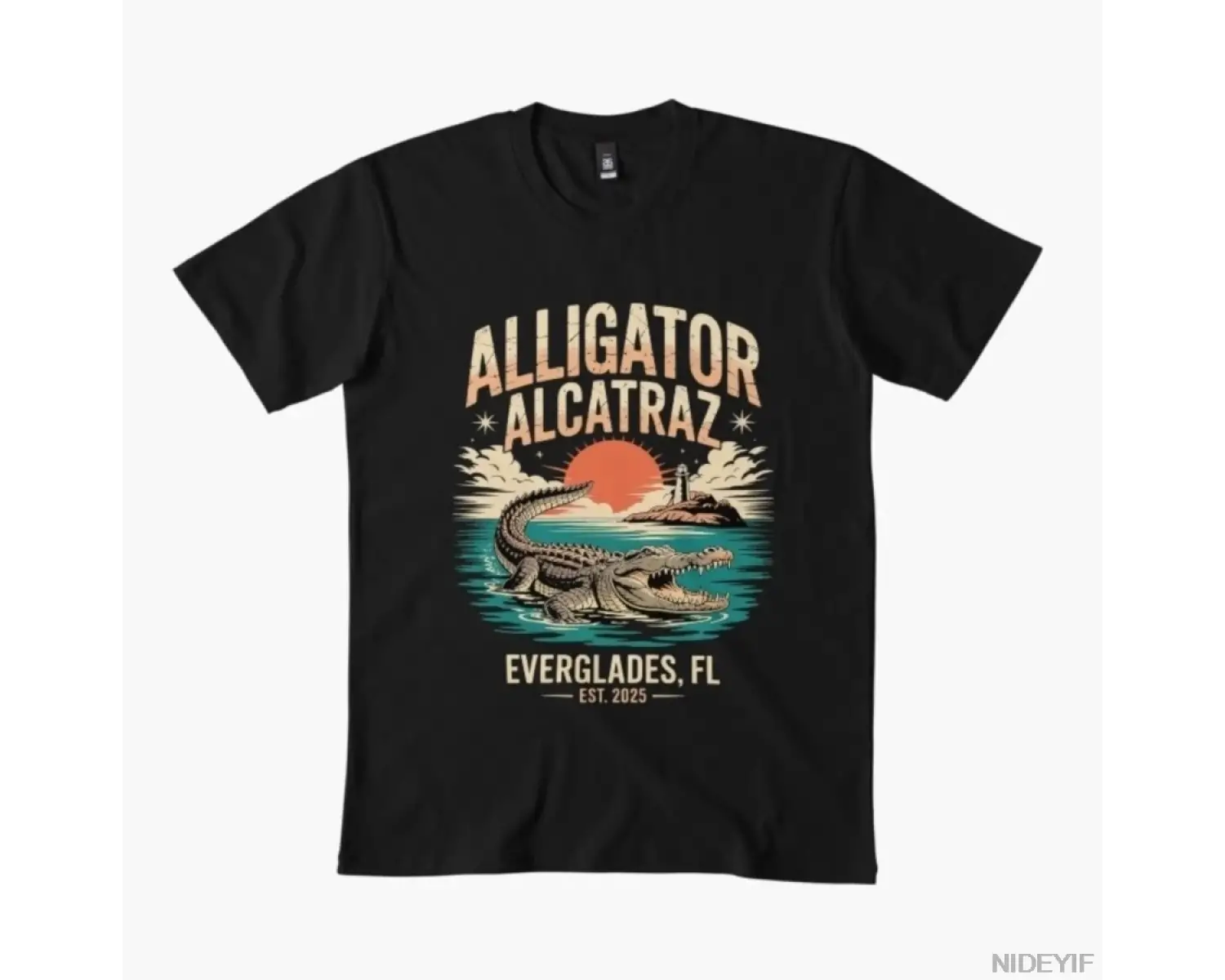 Komik Meme Florida Everglades T-shirt Erkekler Kadınlar Için % 100% Pamuk T Shirt Kısa Kollu