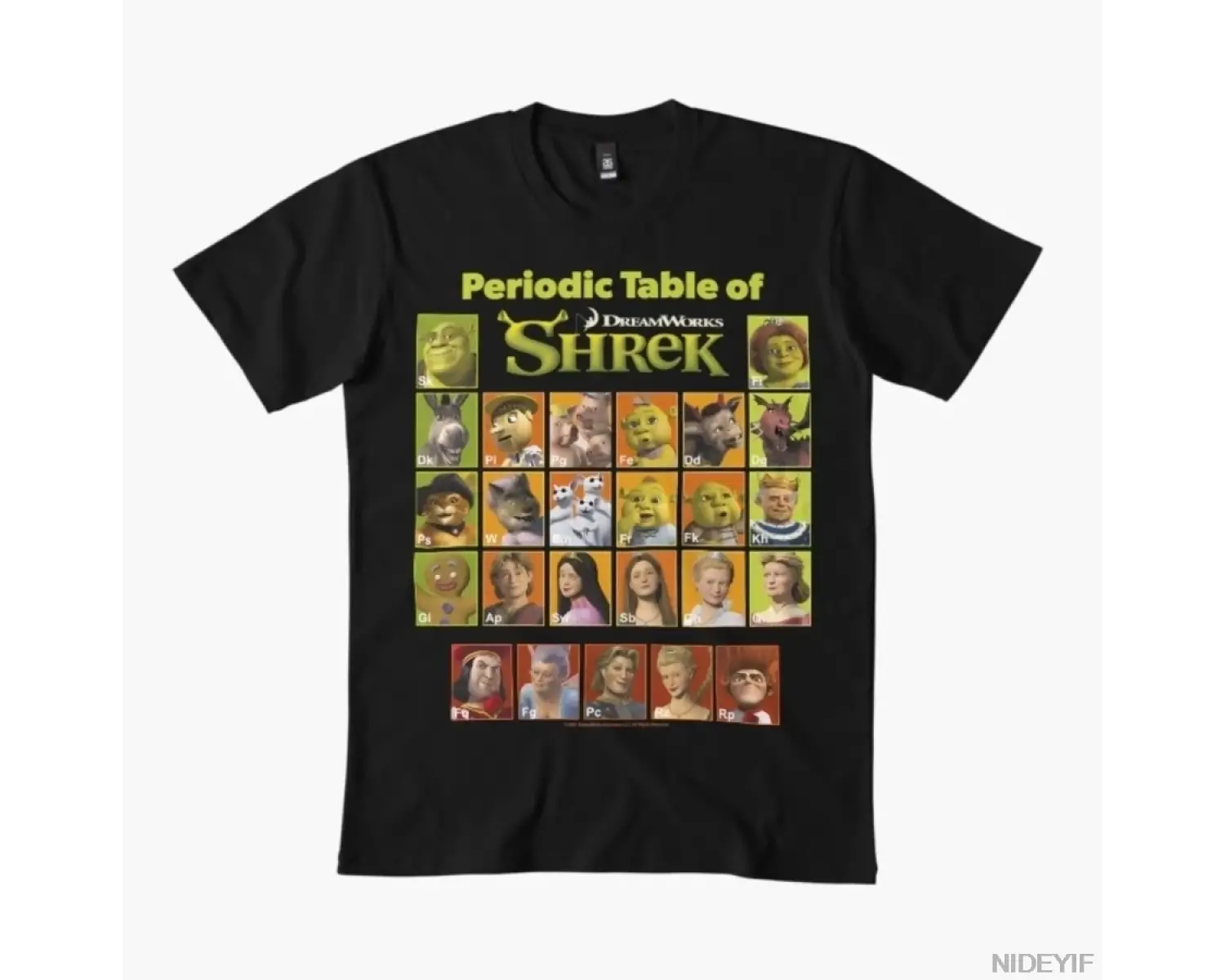 Komik Meme Periyodik Tablo T-shirt Erkekler Kadınlar Için % 100% Pamuk T Shirt Kısa Kollu Üst