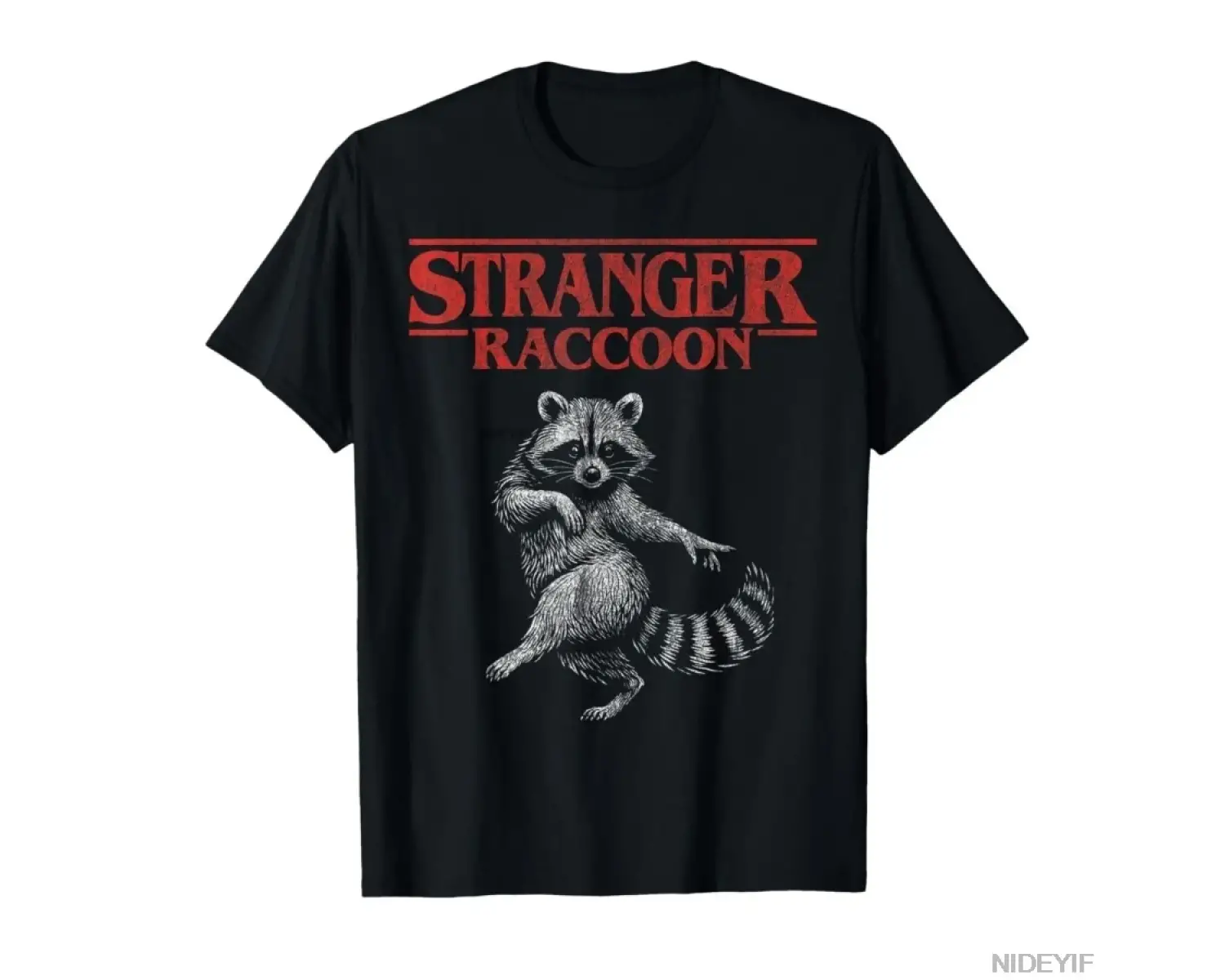 Komik Meme Rakunlar Şeyler Erkekler Kadınlar Için T-shirt % 100% Pamuk T Shirt Kısa Kollu Üst