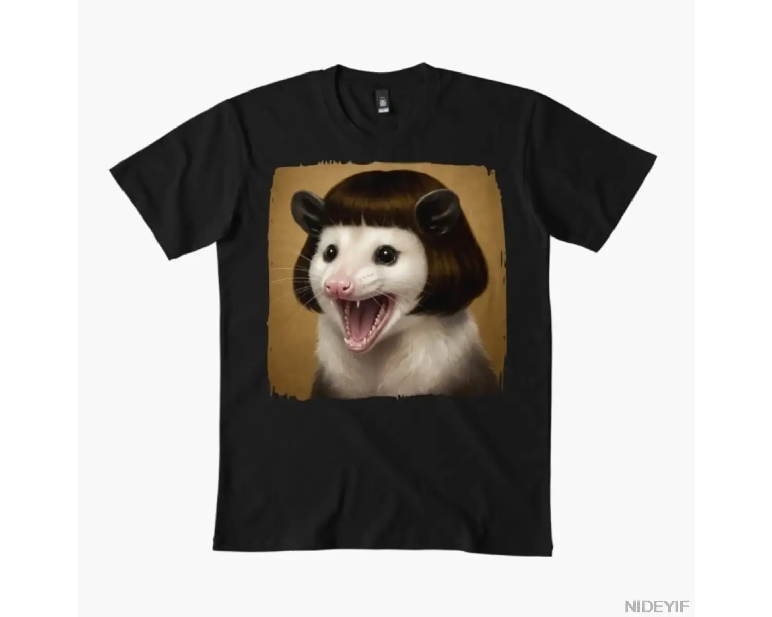 Komik Opossum Bob Saç Kesimi Meme T-shirt Erkekler Kadınlar Için % 100% Pamuk T Shirt Kısa Ko