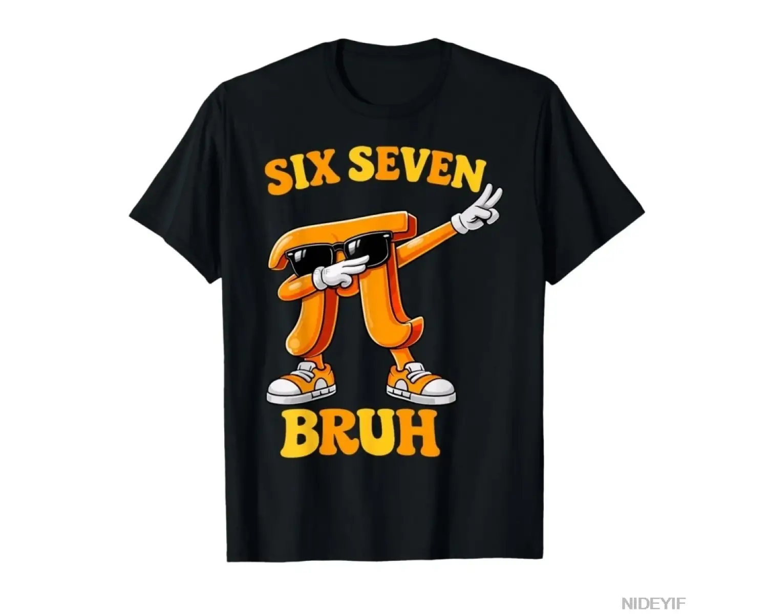 Komik Pi Günü Altı Yedi Bruh 6 7 Matematik Meme Çocuk Erkek Genç Tişörtü Erkekler Kadınlar İç