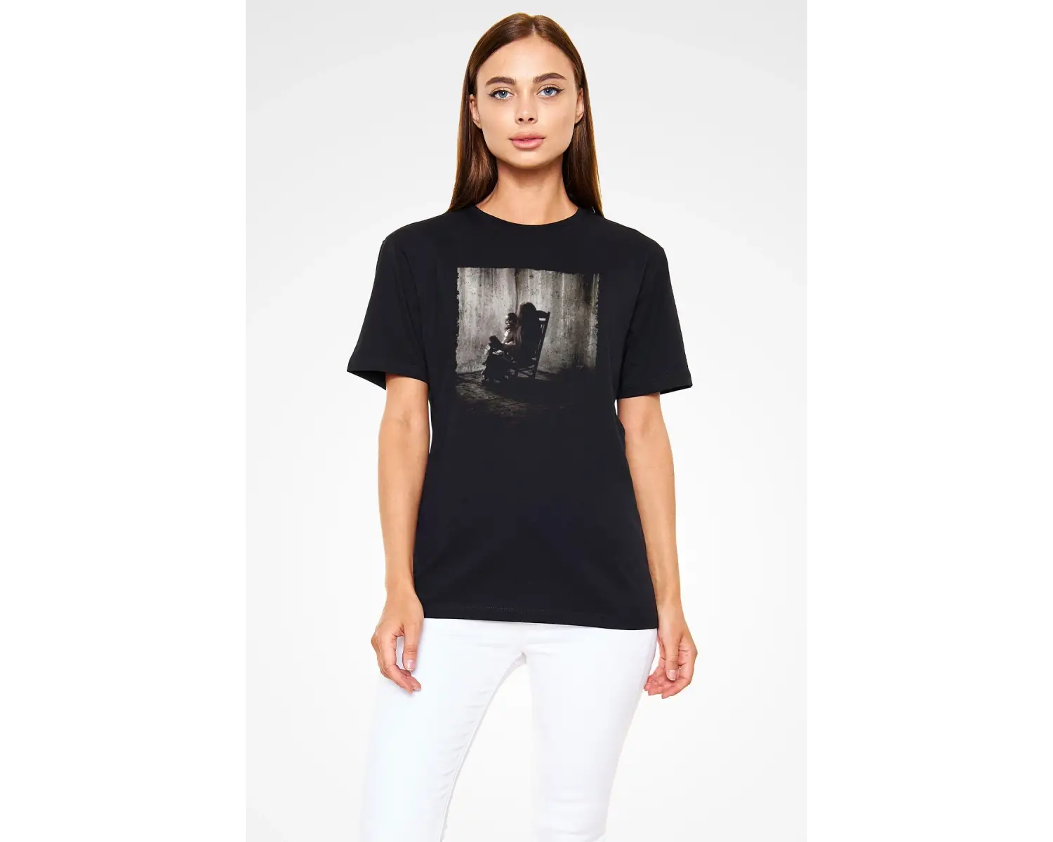 Korku Seansı (The Conjuring) Siyah Unisex Tişört T-Shirt