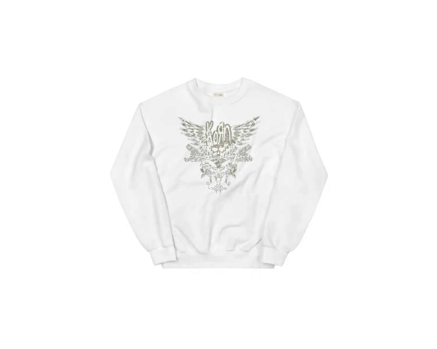 Korn Sweatshirt Beyaz