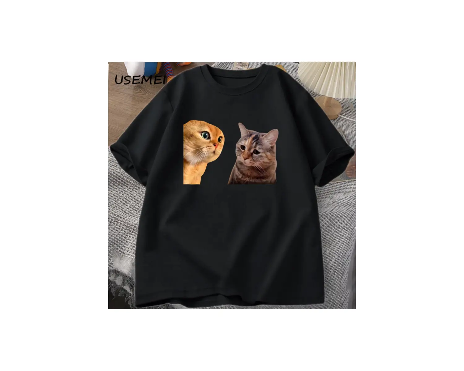 Kötü Bir Kucaklama İhtiyacım Var T-shirt Erkekler Pamuk Kısa Kollu TUmmer Baskı Rahat 2849