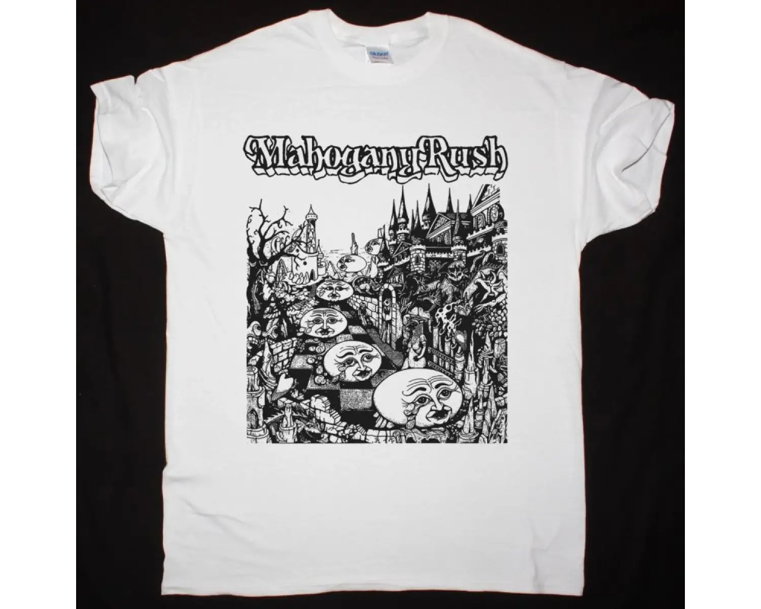 KRAFTWERK 1970 FIRST ALBUM NEW WHITE T-SHIRT ÖN BASKILI
