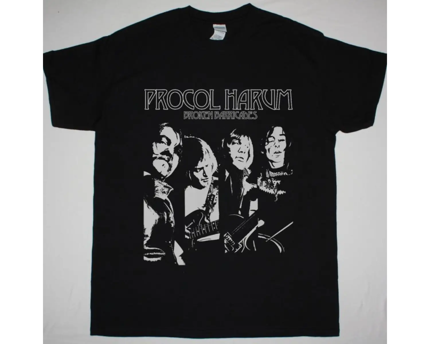 KRAFTWERK 3-D NEW BLACK T-SHIRT ÖN BASKILI