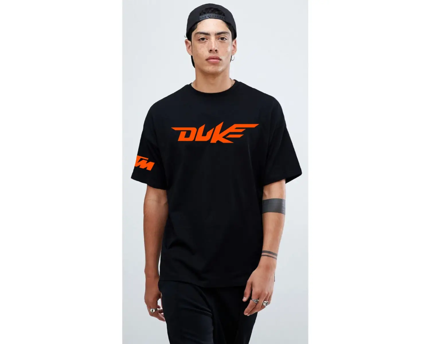 Ktm Duke Baskılı Oversize Tişört