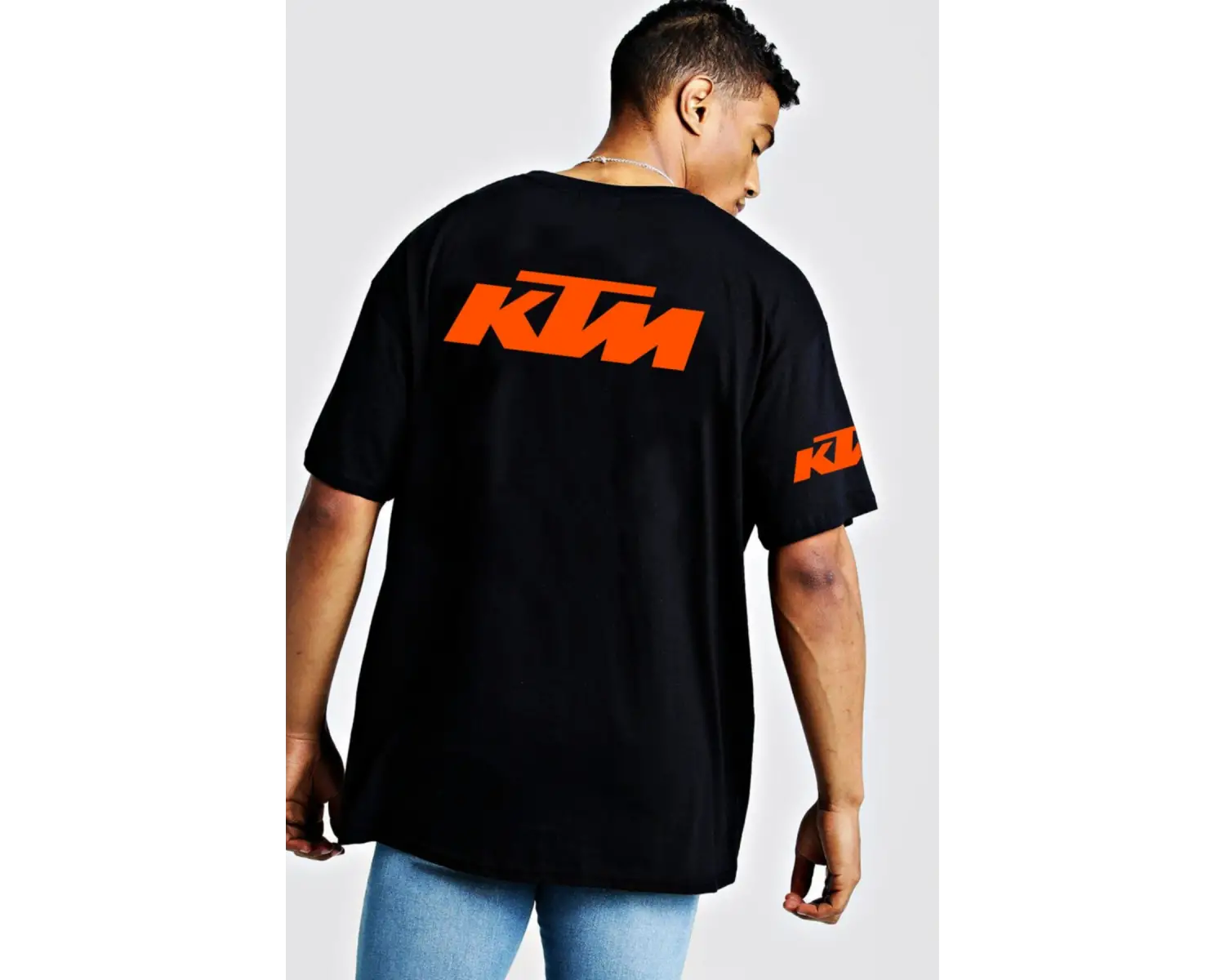 Ktm Duke Baskılı Oversize Tişört