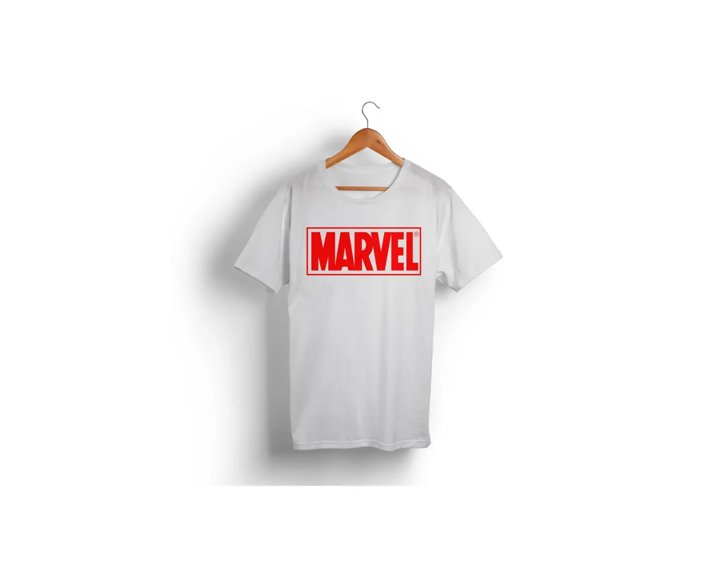 Küçük Marvel Logo Tişört