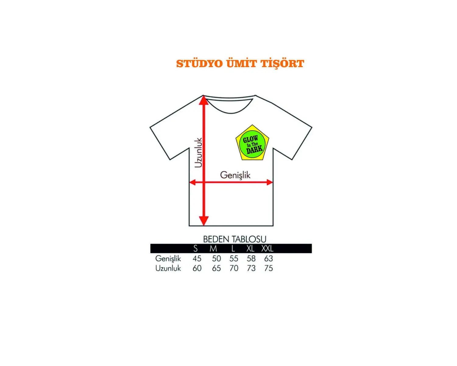 Kurt Baskılı Penye Tişört