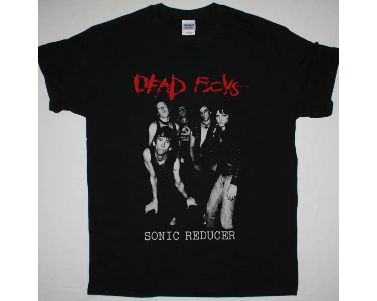 KURT COBAIN PHOTO NEW BLACK T-SHIRT ÖN BASKILI