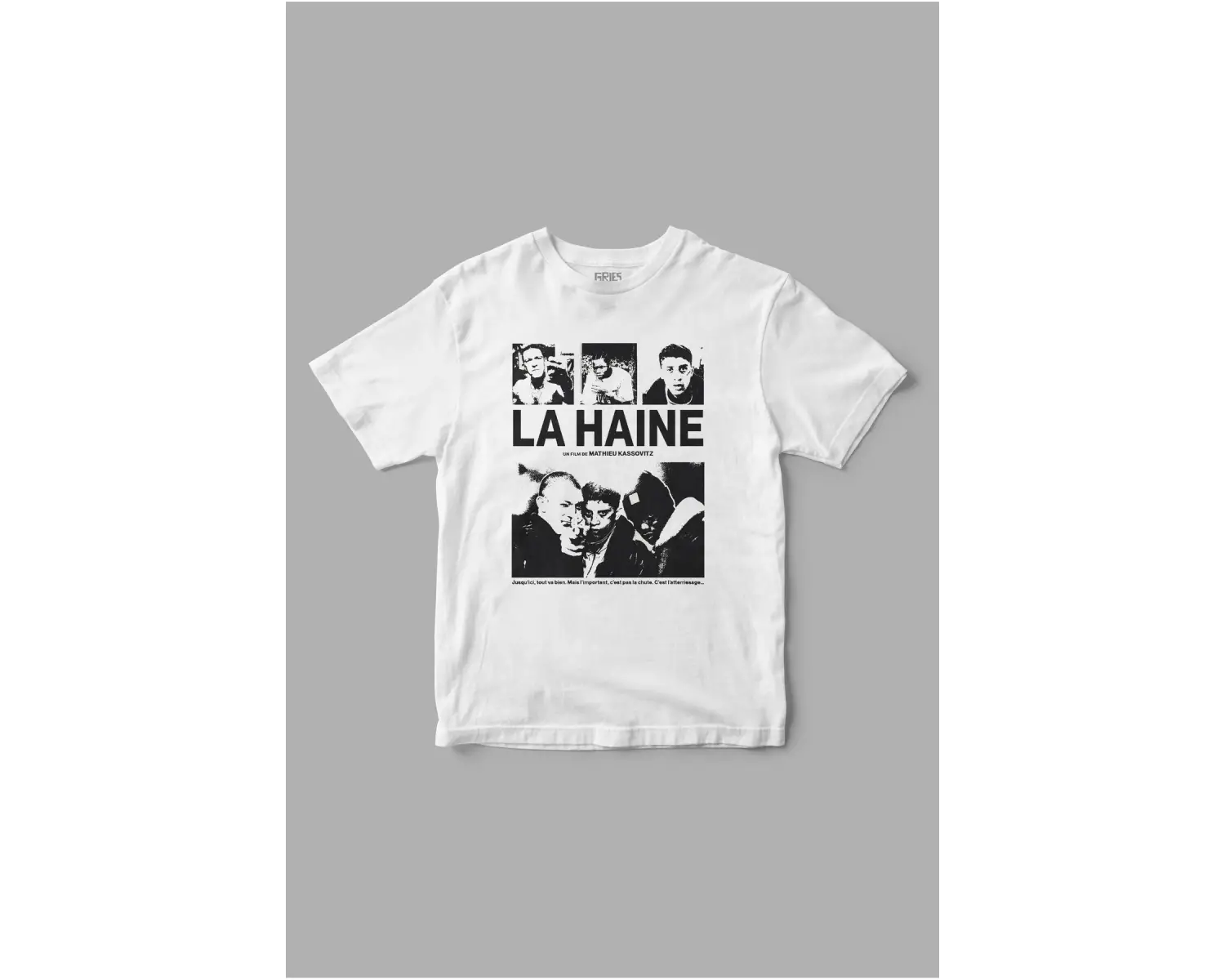 La Haine Baskılı Tişört