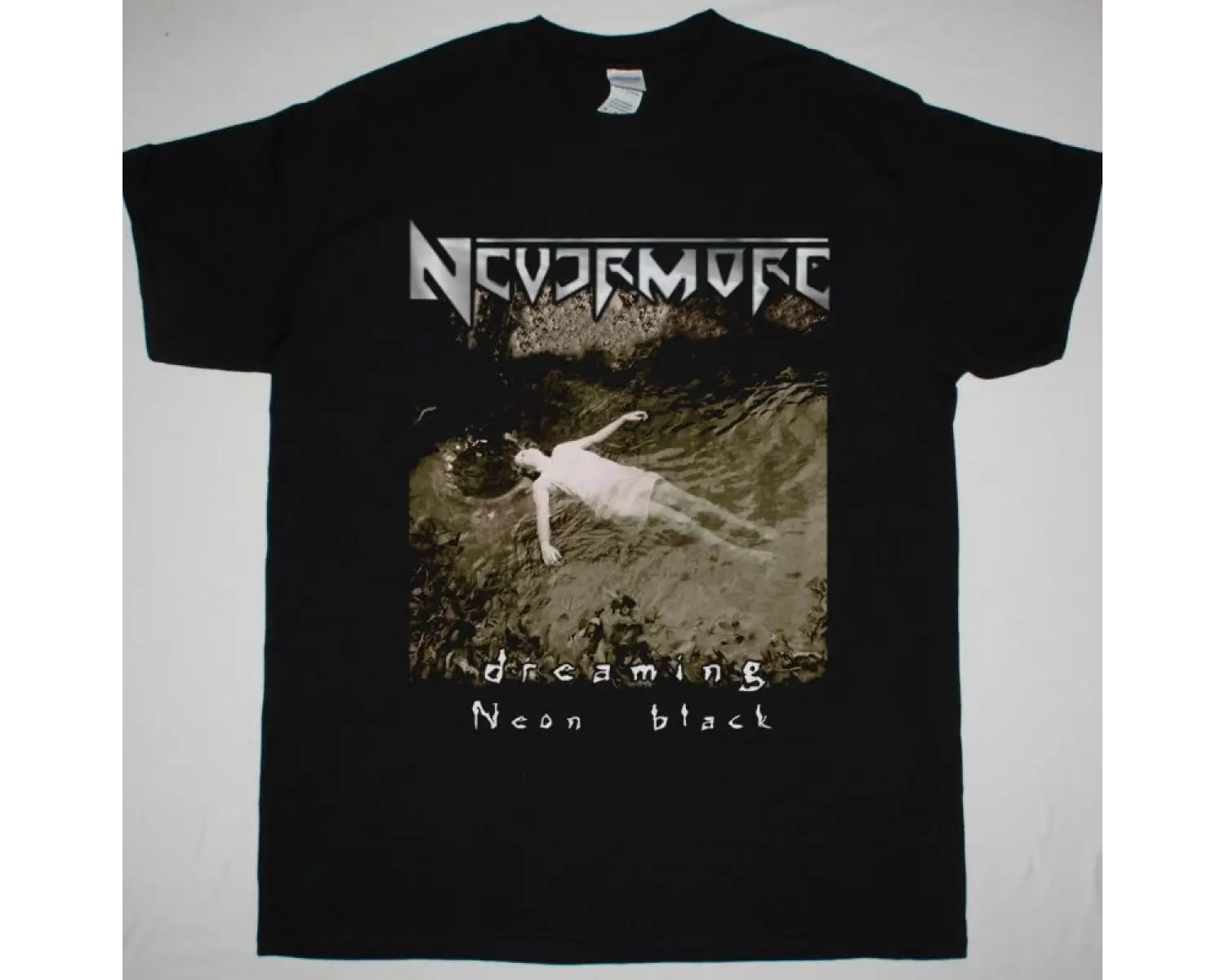 LACUNA COIL BLACK ANIMA NEW BLACK T-SHIRT ÖN BASKILI