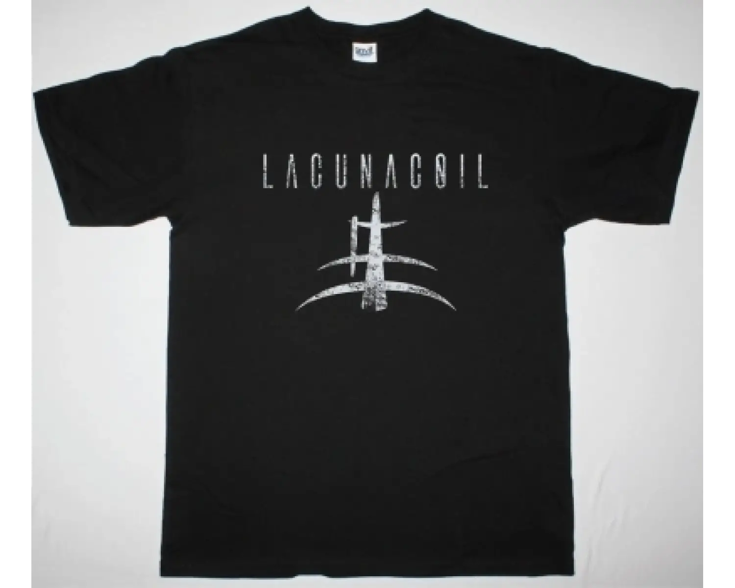 LACUNA COIL LOGO NEW BLACK T-SHIRT