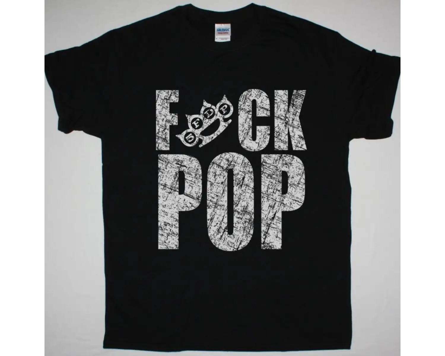 LAIBACH LET IT BE 1988 NEW BLACK T-SHIRT ÖN VE ARAKA BASKILI