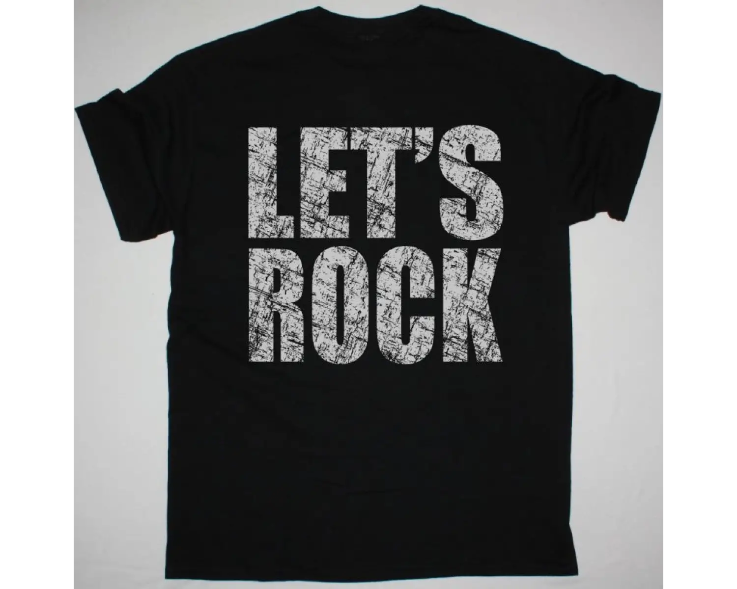LAIBACH LET IT BE 1988 NEW BLACK T-SHIRT ÖN VE ARAKA BASKILI