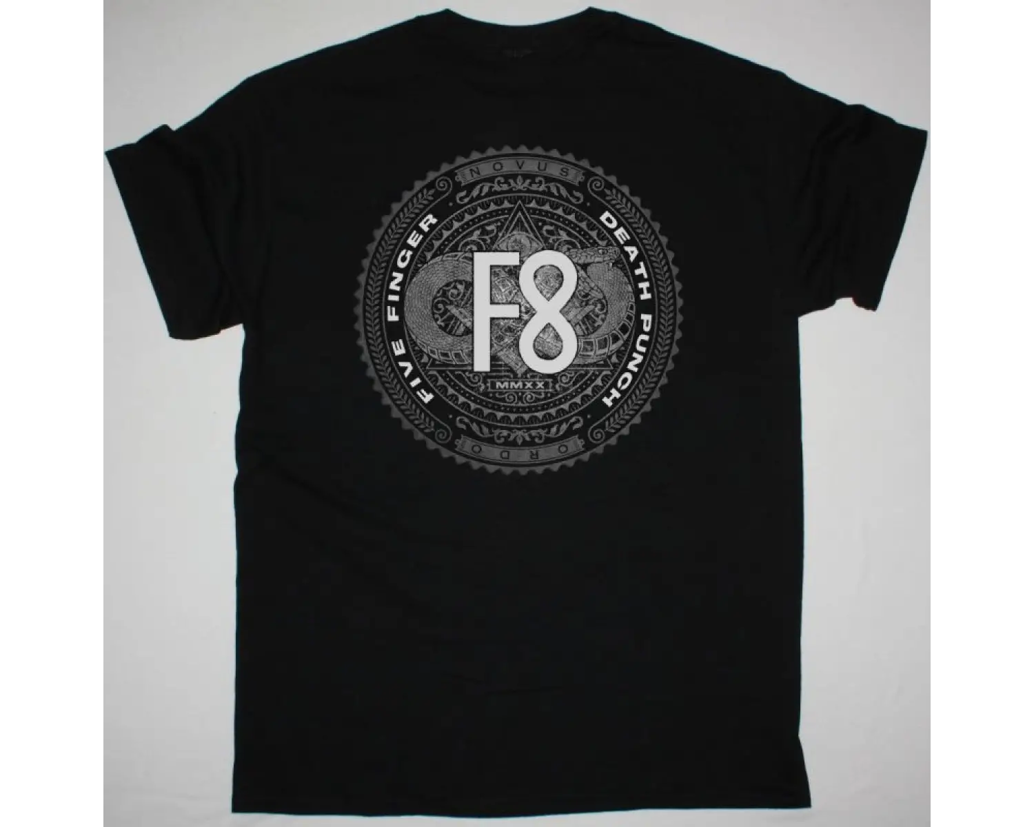 LAKE OF TEARS MOONS AND MUSHROOMS NEW BLACK T-SHIRT ÖN VE ARAKA BASKILI