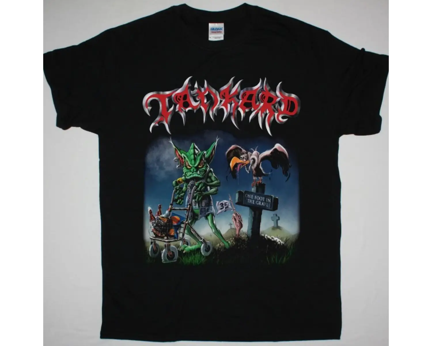 LAMB OF GOD OMENS FRAME NEW BLACK T-SHIRT ÖN BASKILI