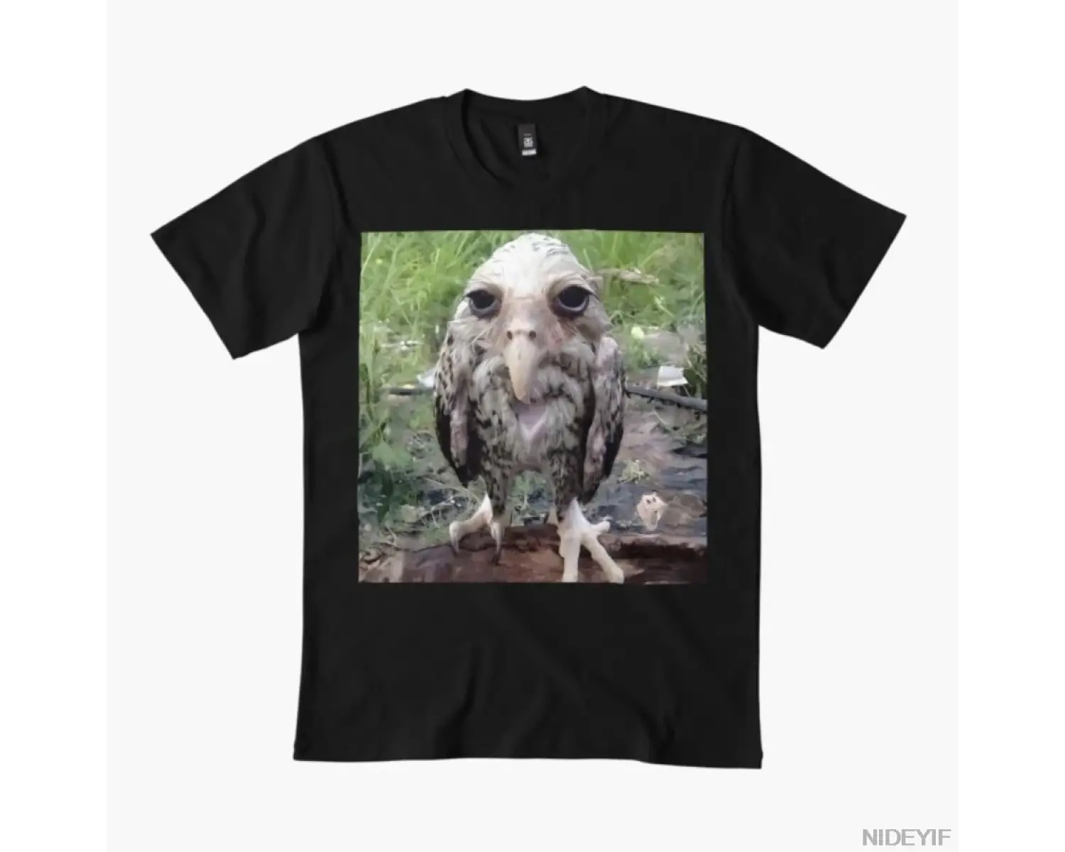 Lamont (Wet Owl Meme) Erkek Kadın T-shirt %100 Pamuklu Tişörtler Kısa Kollu Üstler 0102-3