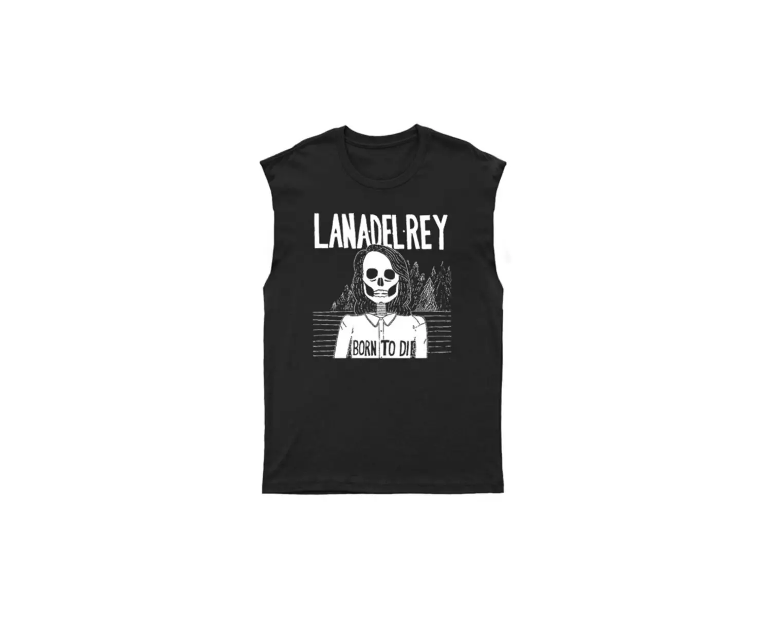 Lana Del Rey Kesik Kol Tişört Kolsuz T-shirt Bkt3564