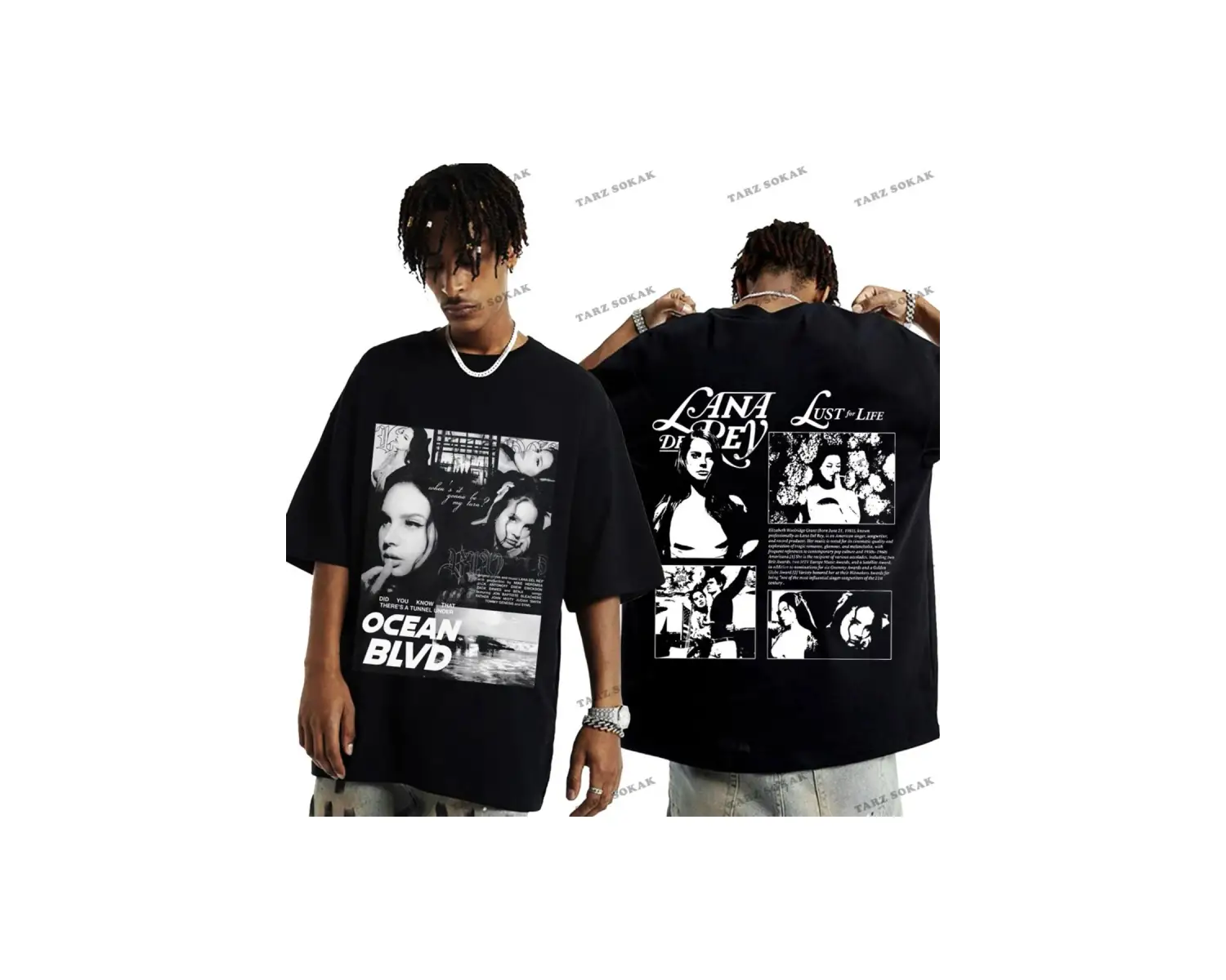 Lana Del Rey Kesik Kol Tişört Kolsuz T-shirt Bkt3569