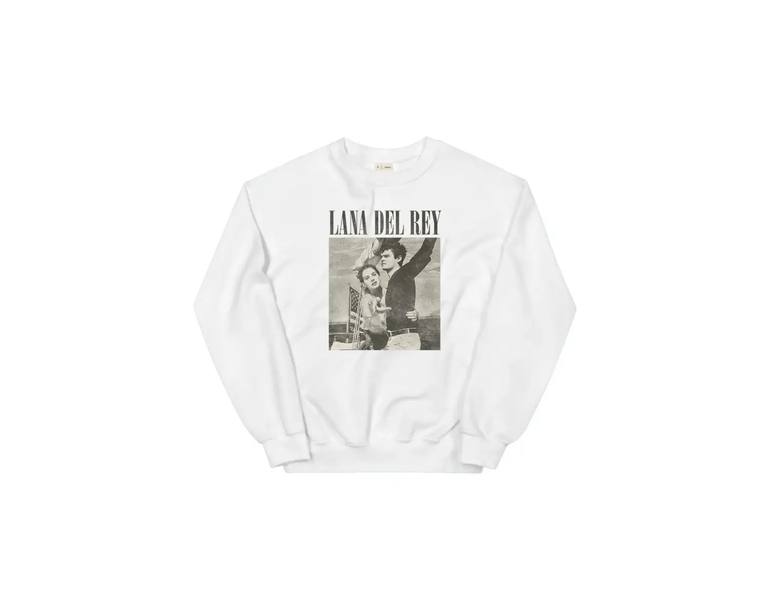 Lana Del Rey Sweatshirt Beyaz